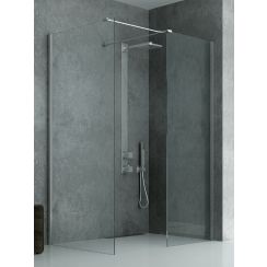 New Trendy New Modus sprchový kout walk-in 120x80 cm obdélníkový chrom lesk/průhledné sklo EXK-5513