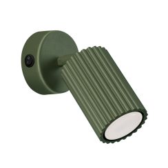 Sollux Lighting Karbon nástěnné svítidlo 1x10 W zelená SL.1617
