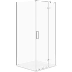 Cersanit City sprchový kout 90x90 cm čtvercový chrom lesk/průhledné sklo S584-101
