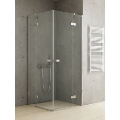 New Trendy Reflexa sprchový kout 100x80 cm obdélníkový chrom lesk/průhledné sklo EXK-5172