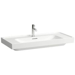 Laufen Meda umyvadlo 100x46 cm obdélníkový klasický bílá H8161194001041