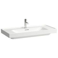 Laufen Meda umyvadlo 100x46 cm obdélníkový klasický-nábytkový bílá lesk H8101194001041