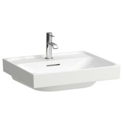 Laufen Meda umyvadlo 55x46 cm obdélníkový klasický bílá lesk H8161124001091