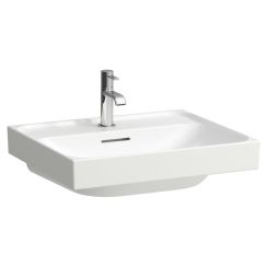 Laufen Meda umyvadlo 55x46 cm obdélníkový klasický-nábytkový bílá lesk H8101124001041