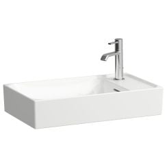 Laufen Meda umyvadlo 60x35 cm obdélníkový na pult bílá matný H8121137571091