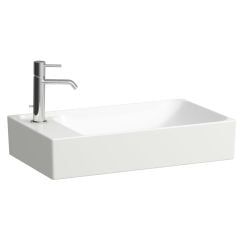 Laufen Meda umyvadlo 60x35 cm obdélníkový na pult bílá lesk H8121134001051
