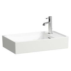 Laufen Meda umyvadlo 60x35 cm obdélníkový na pult bílá lesk H8121130001061