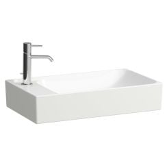 Laufen Meda umyvadlo 60x35 cm obdélníkový na pult bílá lesk H8121130001131