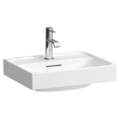 Laufen Meda umyvadlo 45x35 cm obdélníkový klasický bílá matný H8161117571091