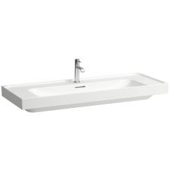 Laufen Meda umyvadlo 120x46 cm obdélníkový klasický-nábytkový bílá matný H8141117571041