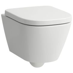 Laufen Meda záchodová mísa závěsná bez splachovacího kruhu s vírovým splachováním bílá mat H8201137570001