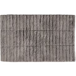 Zone Denmark Tiles koupelnová podložka 80x50 cm obdélníkový šedá 13534