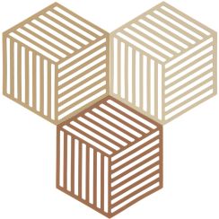 Zone Denmark Hexagon kuchyňský stojánek 16x14x cm směs barev 32704