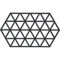 Zone Denmark Triangles kuchyňský stojánek 38x24x1 cm černá 330311