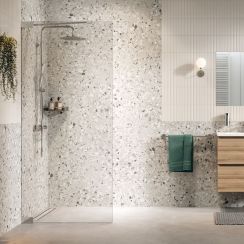 Sealskin Pure sprchová zástěna 100 cm chrom lesk/průhledné sklo PU231006265100