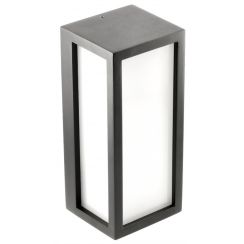 GTV Vasti venkovní nástěnné svítidlo 1x12 W černá OS-VASE27B-10