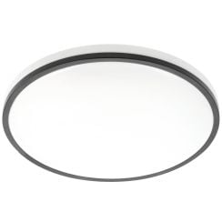 GTV Tula nástěnné svítidlo 1x24 W bílá-černá LD-TUL24W-NW-00