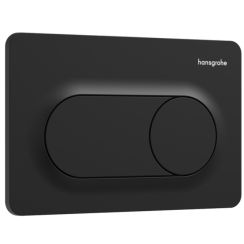 Hansgrohe iFrame Original S splachovací tlačítko pro WC černá 66002670
