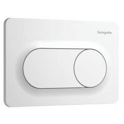 Hansgrohe iFrame Original S splachovací tlačítko pro WC bílá 66002700