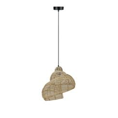 Light Prestige Shella závěsné svítidlo 1x15 W ratan LP-1806/1P 40cm