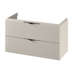 Cersanit Tirso skříňka 99.4x44.6x57.2 cm pod umyvadlo závěsná cappuccino-béžová S1015-013