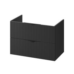 Cersanit Tirso skříňka 79.4x44.7x57.2 cm pod umyvadlo závěsná černá S1017-011