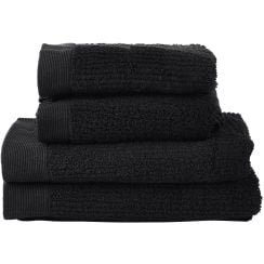 Zone Denmark Classic sada ručníků 140x70 cm bavlna černá 330846