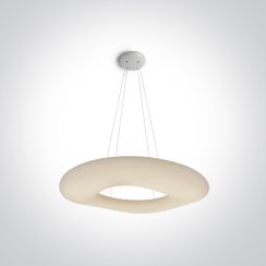 One Light Apidea závěsné svítidlo 1x80 W bílá 63110C/W