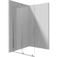 Deante Prizma sprchová zástěna walk-in 140 cm chrom lesk/průhledné sklo KTJ_034R