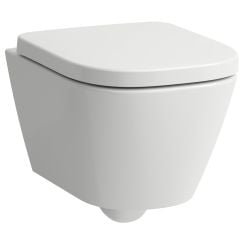 Laufen Meda sada wc s mísou a sedátkem závěsná bez splachovacího kruhu bílá H8661130000001