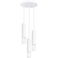 Sollux Lighting Liro závěsné svítidlo 3x10 W bílá SL.1694