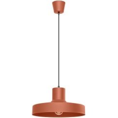 Sollux Lighting Bilo závěsné svítidlo 1x15 W červená SL.1706