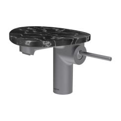 Laufen Ada umyvadlová baterie stojící černá-ocel HF506702506060
