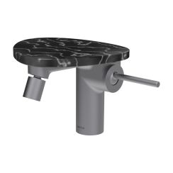 Laufen Ada bidetová baterie stojící černá-ocel HF506710506060