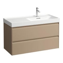 Laufen Meda skříňka 98.4x44.8x51.5 cm pod umyvadlo závěsná cappuccino H4217420114651