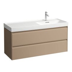 Laufen Meda skříňka 118x45x51.5 cm pod umyvadlo závěsná cappuccino H4217620114651