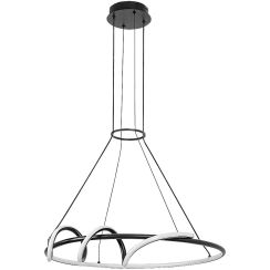 Rabalux Menazi chytrá závěsná lampa 1x46 W bílá-černá 72022