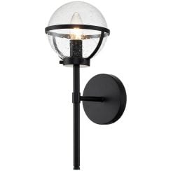 Elstead Lighting Hollis nástěnné svítidlo 1x40 W černá HK-HOLLIS1-C-BK-BATH