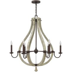 Elstead Lighting Middlefield závěsné svítidlo 6x60 W železo HK-MIDDLEFIELD6