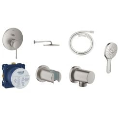 Sada hlavová sprcha Grohe Rainshower 26066DC0, vanová baterie Grohe Essence 24058DC1, 26574DC0, 27057DC0, 35600000, 27074DC0, 28362DC1