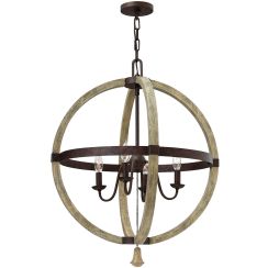 Elstead Lighting Middlefield závěsné svítidlo 4x60 W železo HK-MIDDLEFIELDP4