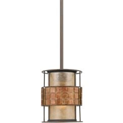 Elstead Lighting Laguna závěsné svítidlo 1x60 W měděná QZ-LAGUNA-MP