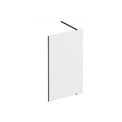 Ravak Walk-In Wall sprchová zástěna walk-in 130 cm černá matný/průhledné sklo GW9WJ030SZ1