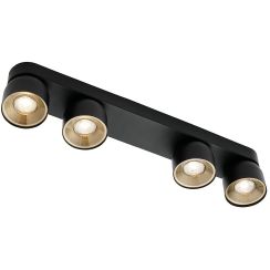 Nordlux Pitcher stropní světlo 4x10 W černá 2310430103