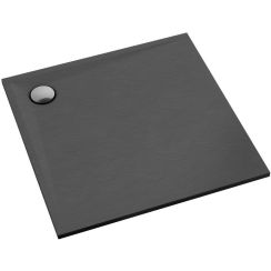 Schedline Libra Anthracite Stone čtvercová sprchová vanička 80x80 cm antracitová 3SP.L1K-8080/A/ST