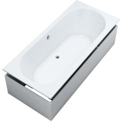 Schedline Celestia vana s nosičem 180x80 cm bílá 3WSP.CS1P-18080