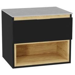 Sada korpus skříňky Excellent Tuto 2.0 MLEX.2171.600.BKBL, deska na skříňku Excellent Tuto 2.0 MLEX.2116.600.SJ, MLEX.2151.600.01.BK