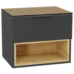 Sada korpus skříňky Excellent Tuto 2.0 MLEX.2171.600.GRBL, deska na skříňku Excellent Tuto 2.0 MLEX.2116.600.BL, MLEX.2151.600.02.GR