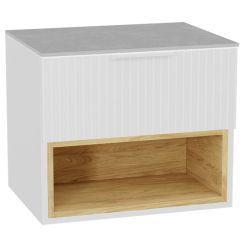 Sada korpus skříňky Excellent Tuto 2.0 MLEX.2171.600.WHBL, deska na skříňku Excellent Tuto 2.0 MLEX.2116.600.SJ, MLEX.2151.600.03.WH