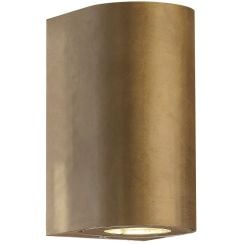 Nordlux Canto Maxi venkovní nástěnné svítidlo 2x28 W mosaz 49721035